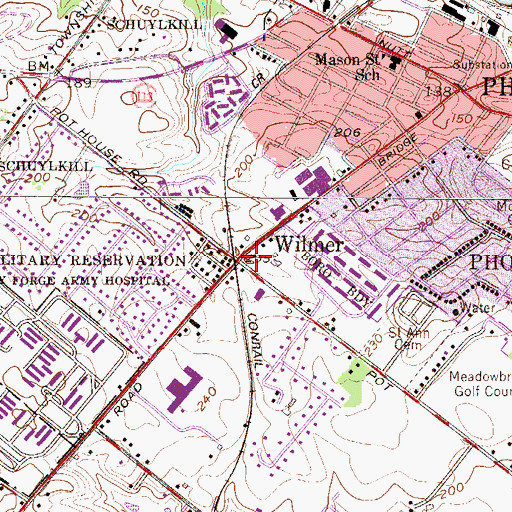 Topographic Map of Snap Post Office (historical), PA