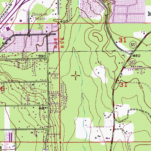 Topographic Map of Sitka Creek, WA