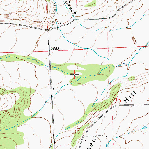 Topographic Map of Sweat House (historical), MT