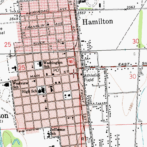 Topographic Map of Independent Living Center, MT
