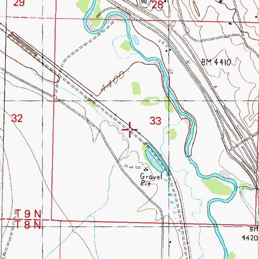 Topographic Map of Mullen (historical), MT