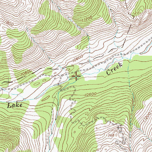 Topographic Map of Sayres Gulch, CO
