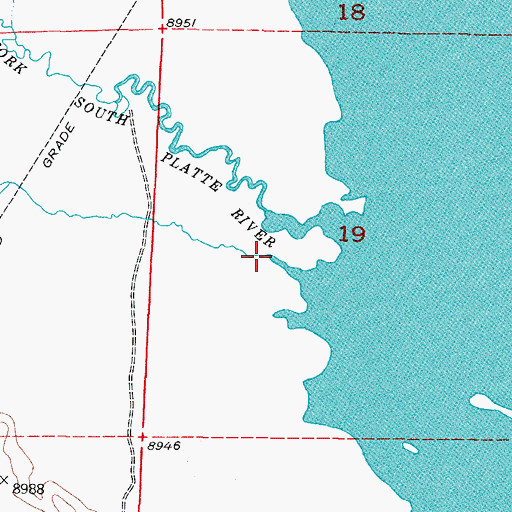 Topographic Map of Buffalo Creek, CO