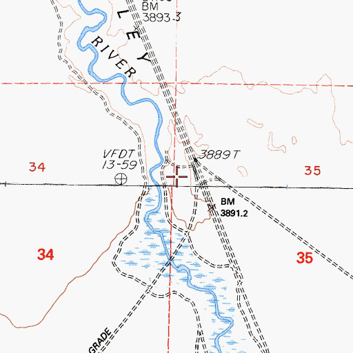 Topographic Map of Elna Smelter (historical), CA