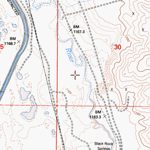 Topographic Map of Chrysopolis (historical), CA