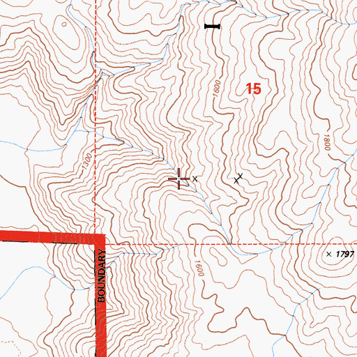 Topographic Map of Empire Mine, CA