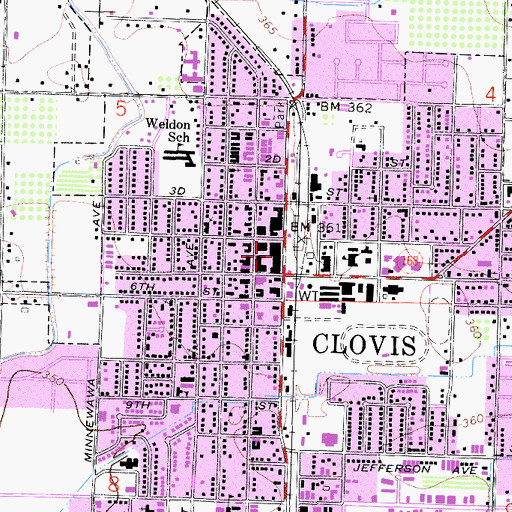 Topographic Map of Carnegie Community Center, CA
