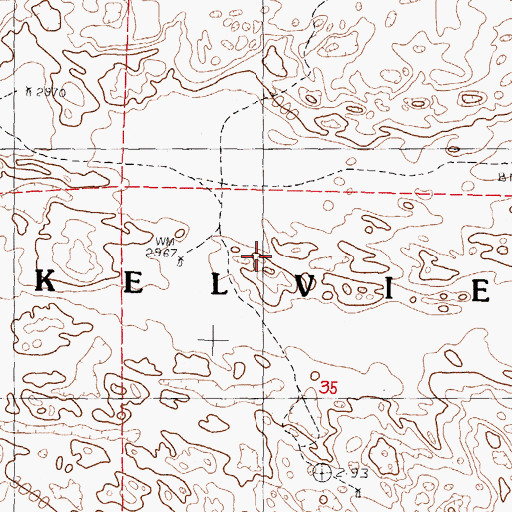 Topographic Map of Samuel R McKelvie National Forest, NE