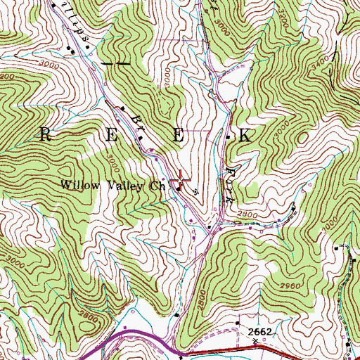 Topographic Map of Phillips School (historical), NC