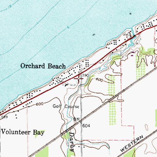 Topographic Map of Cuddleback Cemetery, OH