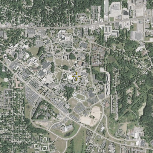 Aerial/Satellite Image of Clark Hall, OH