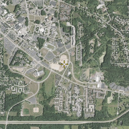 Aerial/Satellite Image of Munzenmayer Hall, OH