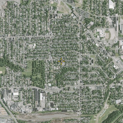 Aerial/Satellite Image of Church of the Immaculate Conception of the Blessed Virgin Mary, OH