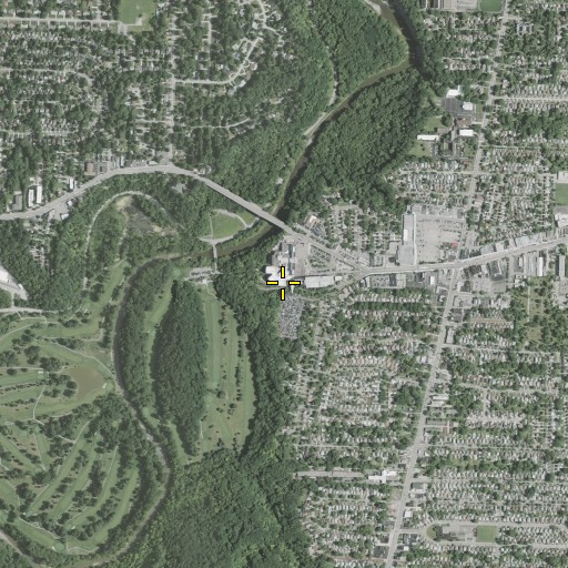 Aerial/Satellite Image of Codrington Hall, OH