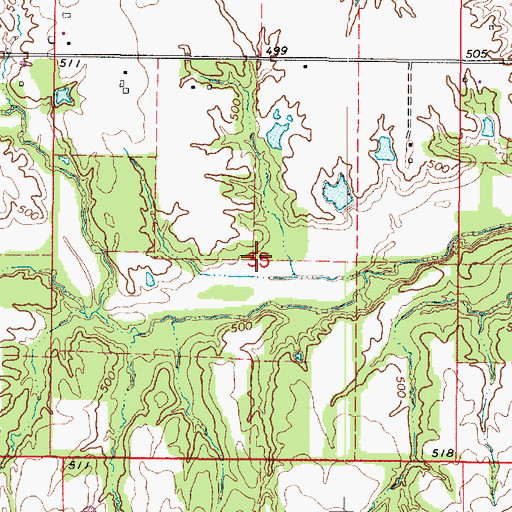 Topographic Map of Crawford County State Fish and Wildlife Area, IL