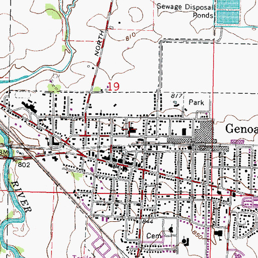 Topographic Map of Davenport Elementary School, IL