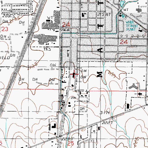 Topographic Map of Good Neighbor Shopping Center, IL