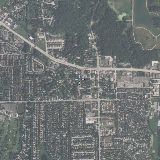 Aerial/Satellite Image of Central School, IL