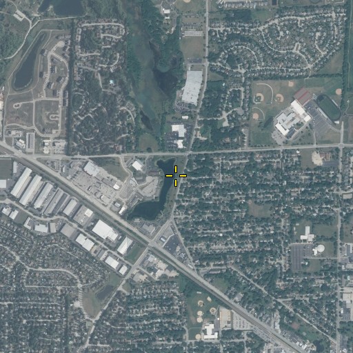Aerial/Satellite Image of Jaycee Park, IL