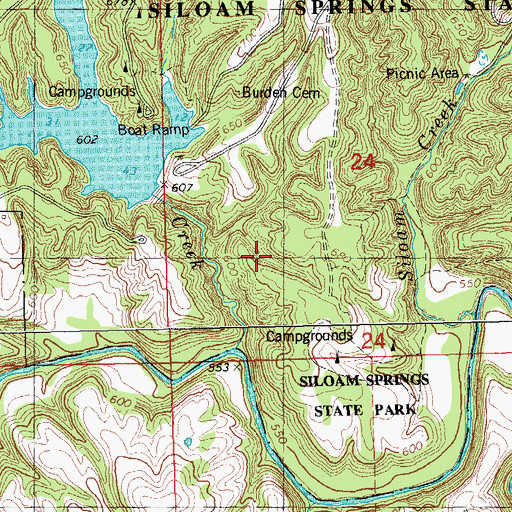 Topographic Map of Crabapple Trail, IL