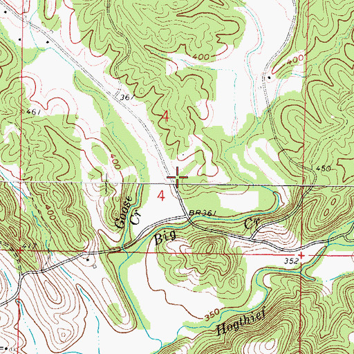 Topographic Map of Illinois Furnace (historical), IL