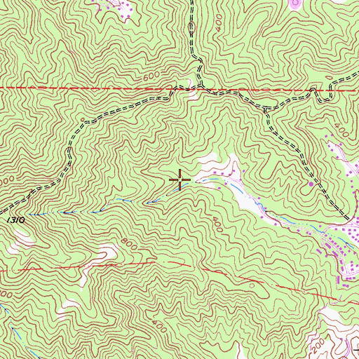 Topographic Map of Pacheco Valley Preserve, CA