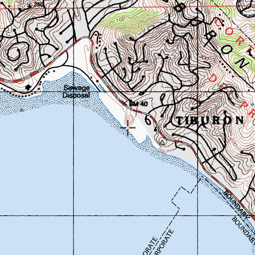 Topographic Map of McKegney Field, CA