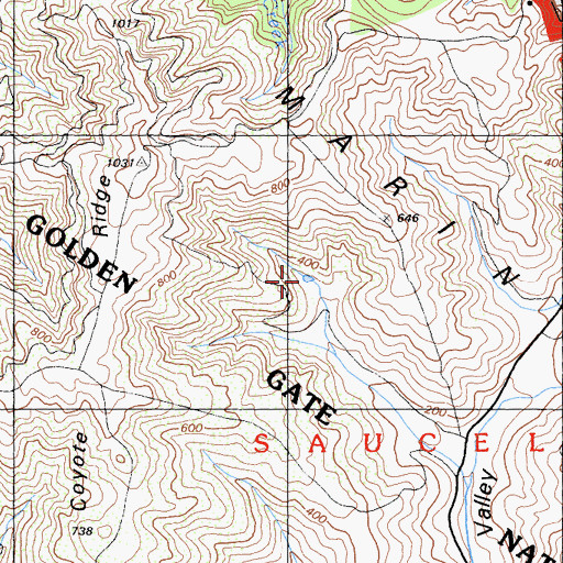 Topographic Map of Haypress Pond, CA
