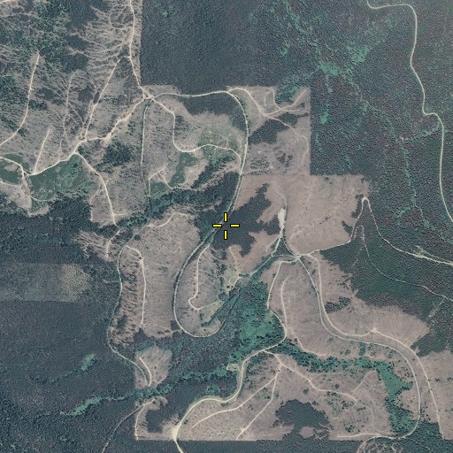 Aerial/Satellite Image of Arrow Spring, CO