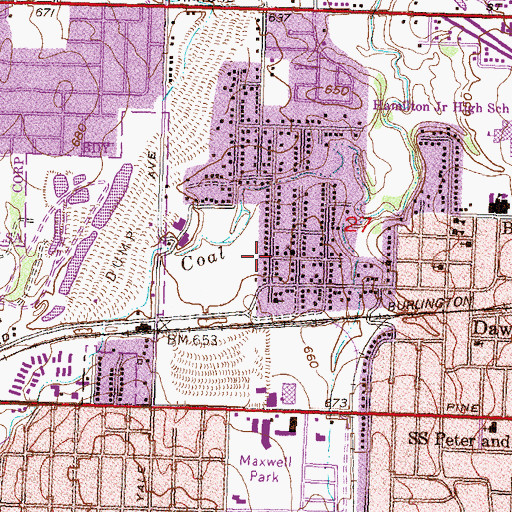 Topographic Map of Apostolic Tabernacle, OK