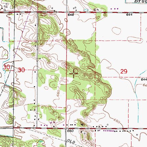 Topographic Map of Limestone Park, IL