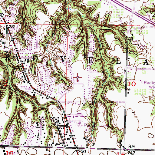 Topographic Map of Don D Shute Elementary School, IL