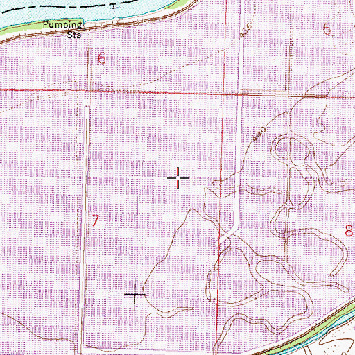 Topographic Map of Powerton Fish and Wildlife Area, IL