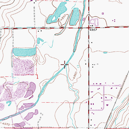 Topographic Map of Coal Creek, CO