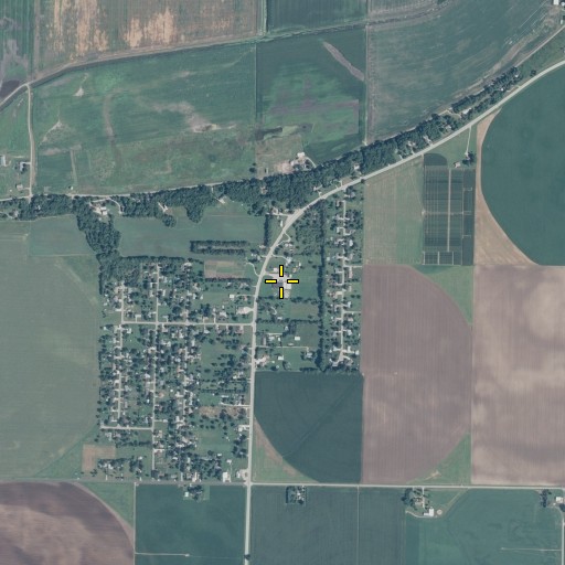 Aerial/Satellite Image of Spring Lake Elementary School, IL
