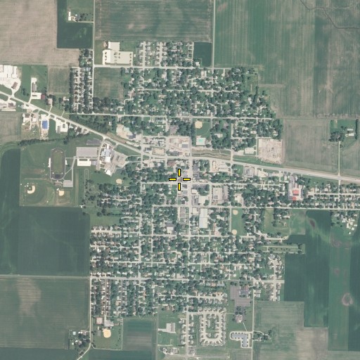 Aerial/Satellite Image of Tremont Post Office, IL