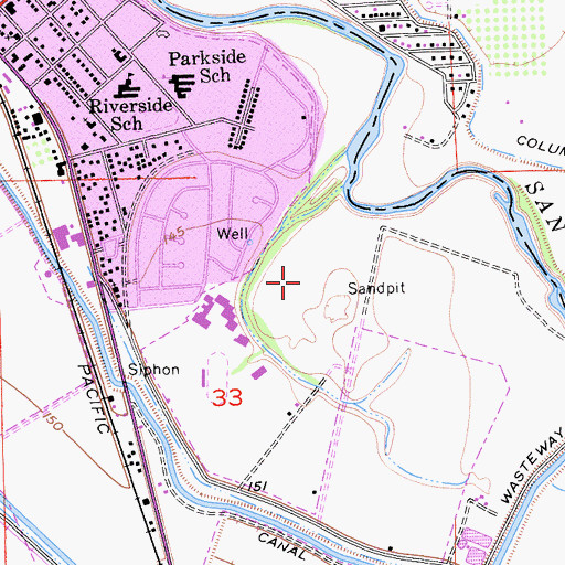 Topographic Map of Lake Joallan, CA