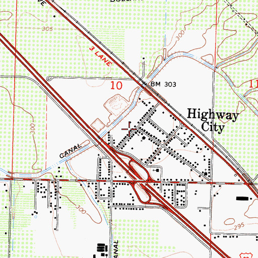 Topographic Map of Victory Life Center, CA