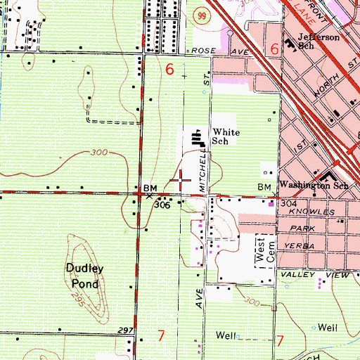 Topographic Map of Ringo Park, CA