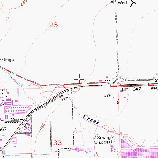 Topographic Map of Coalinga Regional Medical Center, CA