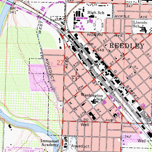 Topographic Map of Episcopal Church of the Good Shepherd, CA