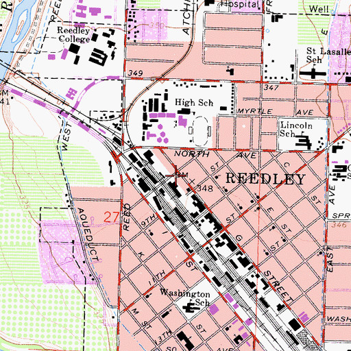 Topographic Map of Pioneer Park, CA