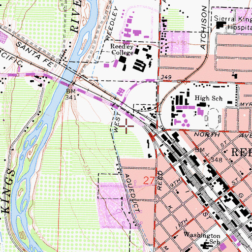 Topographic Map of Smiths Ferry (historical), CA