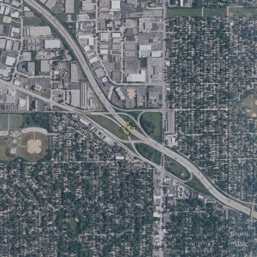 Aerial/Satellite Image of Interchange 12, IL