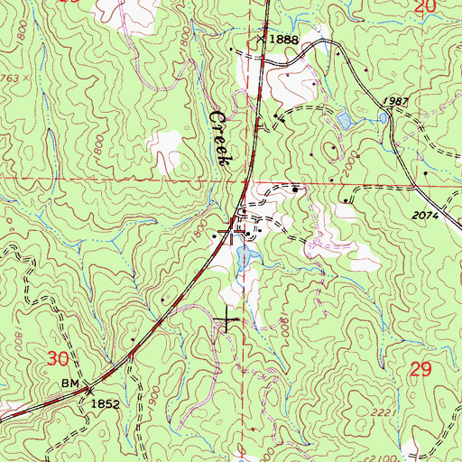 Topographic Map of Willow Glen (historical), CA