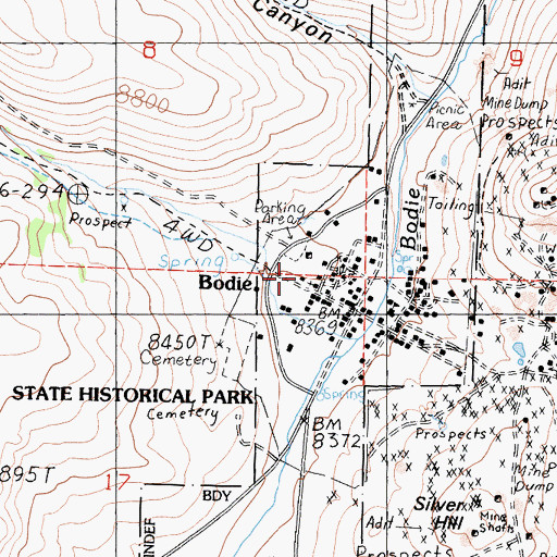 Topographic Map of Dolan House, CA