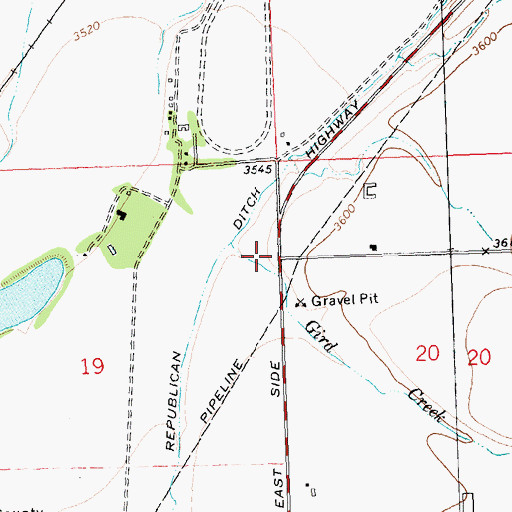 Topographic Map of Marcus Daly Mansion Historical Marker, MT