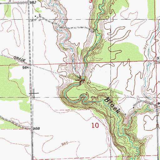 Topographic Map of Little Black River, MN