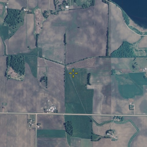 Aerial/Satellite Image of Swan Lakebed, MN