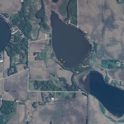 Aerial/Satellite Image of Johnson County Park, MN